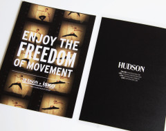 Hudson Jeans Freedom of Movement Postcard